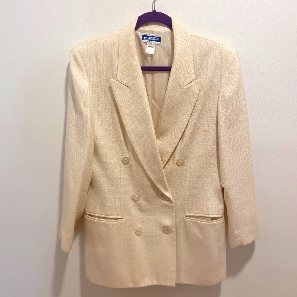 Pendleton Cream Jacket - image 1